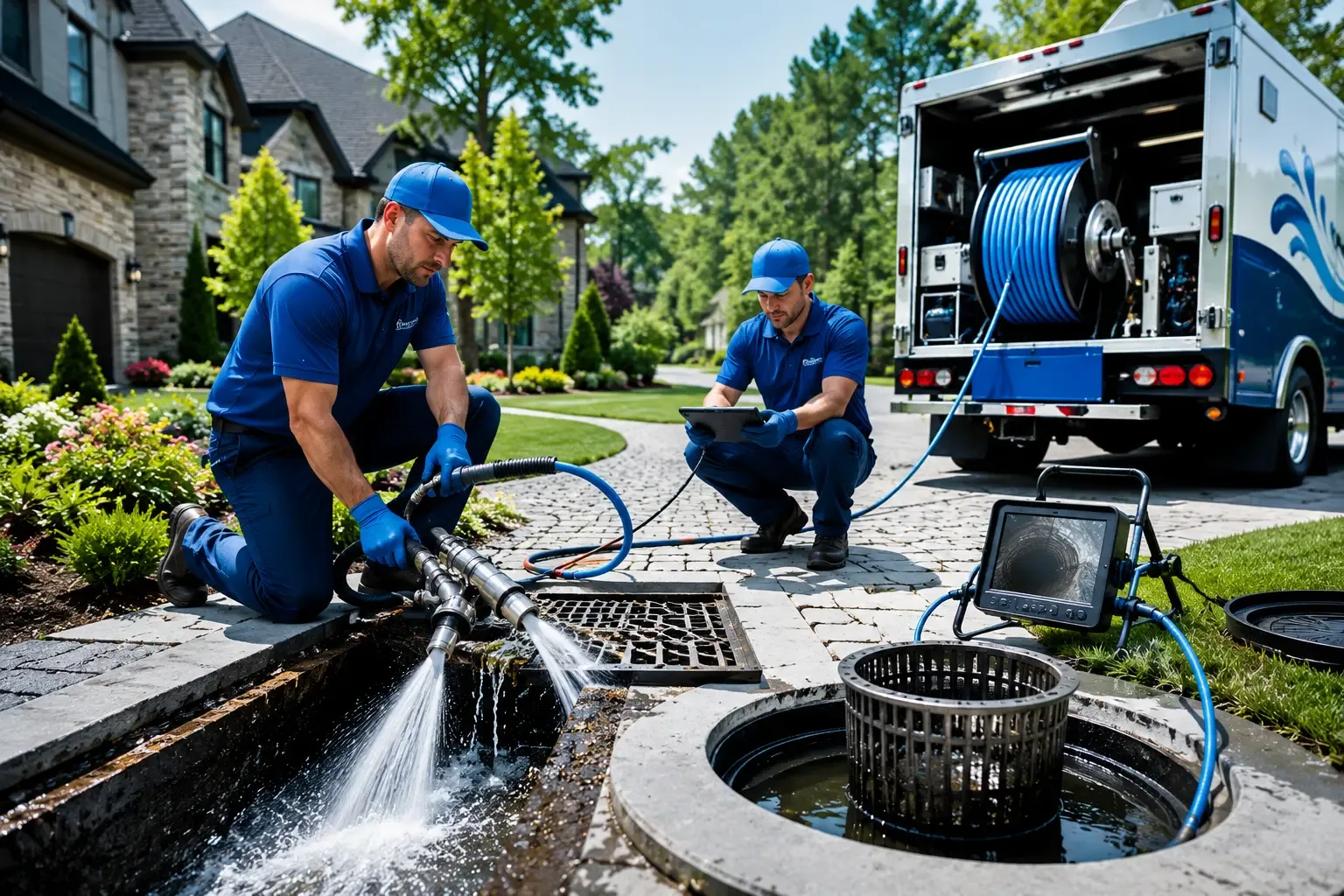 Local outdoor drain cleaning professionals in Saddle River, NJ